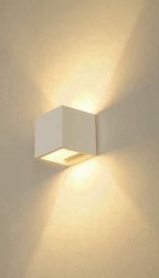 optioneel: led Materiaal: gips/staal B: 13 cm H: 10,5 cm D: 15 cm Materiaal: gips/staal L: 11,5 cm B: 11,5 cm D: 11,5 cm 0,93 1 Armaturenserie Plastra zie p.