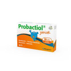 Probactiol Junior 30C In navolging van het traditionele gebruik van door bacteriën gefermenteerde voeding, werden de gunstige effecten van bepaalde probiotische stammen op de gezondheid van de mens