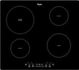 112 KOOKZONES 4 inductiezones met booster Zone rechts: 2200/3200 W, 21 cm Ø FlexiCook linksvoor: 1800/2200 W, 18/23 cm Ø Centrale zone: 1200/1800 W, 14,5 cm Ø FlexiCook linksachter: 1800/2200 W,