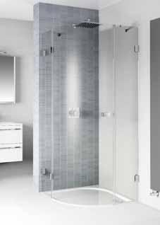 DOUCHE: DEUREN EN WANDEN - PORTES ET PAROIS SCANDIC SCANDIC S400 A 200 Helder - Clair Satinato Art.Nr.