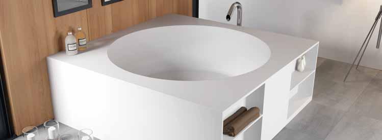 SOLID SURFACE TARRAGONA 170x170 cm SOLID SURFACE