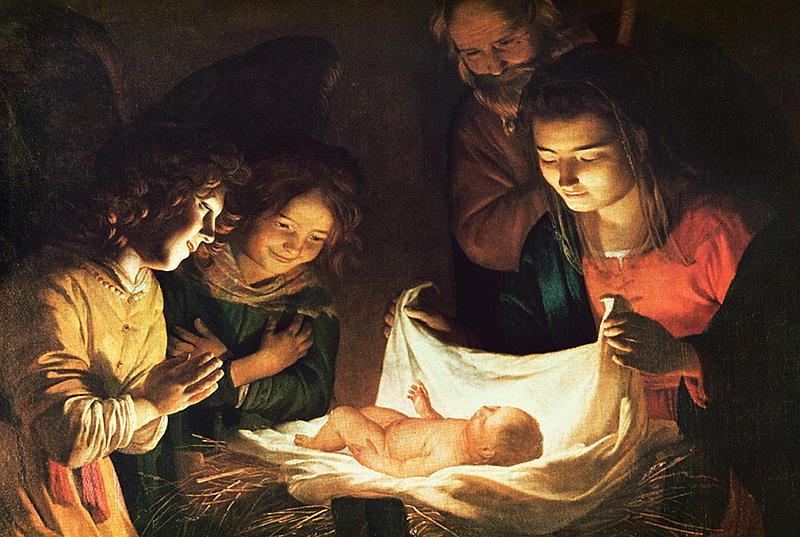 oproept tot vreugde. De wereld is vernieuwd, Christus is geboren; het is een tijd van genade.
