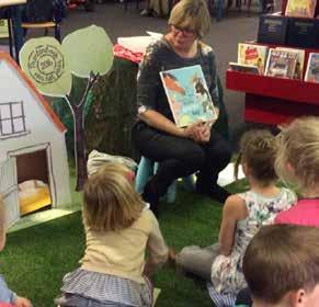 De Bibliotheek helpt hierbij met de leesbevordering programma s Boekstart en Boekenpret en de Nationale Voorleesdagen.