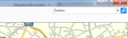 het menu zoeken het Zoekvenster 1 En dan tot slot iets over het zoekvenster in de rechter bovenhoek van het scherm (1).