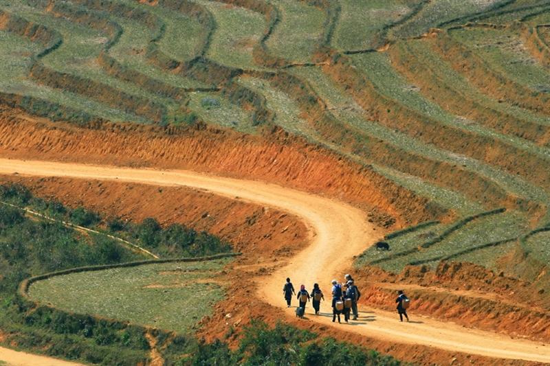 Ten tijde van de Franse koloniale periode was Sapa een favoriet vakantieoord voor de Fransen.