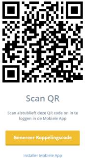 Open de Qaller app op uw smartphone 2.