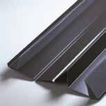 gecoat aluminium met schuimstroken, geheel uv- en temperatuursbestendig Verpakking: per