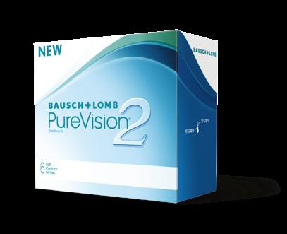 PureVision 2 HD Sferische silicone hydrogel maandlens Balafilcon