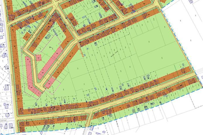 4.5 Relatie met het mobiliteitsplan Figuur 15: fragment RUP Dorp Zuid 