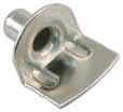 93 4003383376 OVERVAL ABUS 80 mm verzinkt Blister st 43.905.89 4003383246 DRAGERS KASTPLANKDRAGER Kunststof, wit.