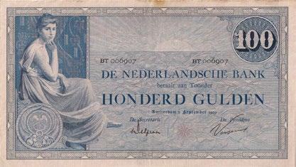 1500 85 100 Gulden 1970 bankbiljet. Alm. 122-1. UNC.