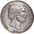 300 422 1/2 Gulden 1822U a. Nette zeer fraai. 150 407 25 Cent 1893. UNC.