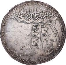 Zilver 32 mm, 18,02 g. Zeer fraai. 50 5 1672.