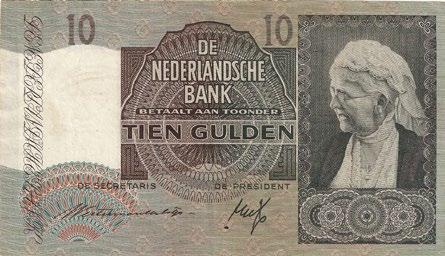 MUNTENVEILING 59 20 Gulden 1939 bankbiljet. Alm. 58-1. UNC.