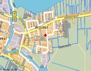 Sporthal Wormer Spatterstraat 21 1531 DB Wormer 075-6421892 Route vanuit Amsterdam Route: vanaf Amsterdam de A8 Coentunnel richting Zaanstad/Wormerveer einde T-splitsingrechts, N246 richting