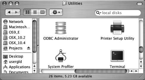 5: dubbelklik eerst op de map Applications (Programma's) en vervolgens op de map System Preferences (Systeemvoorkeuren). Dubbelklik op de map Print & Fax (Afdrukken en faxen).