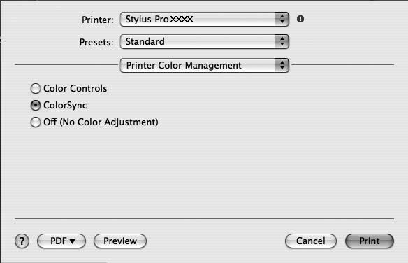 Verscheidenheid aan kleuren B C D Open het dialoogvenster Print (Afdrukken).