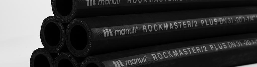Manuli Rockmaster Rockmaster is een complete productlijn van slangen die, dankzij de speciale samenstelling van de binnen- en buitenmantel, bijzonder goed bruikbaar is bij zware toepassingen.