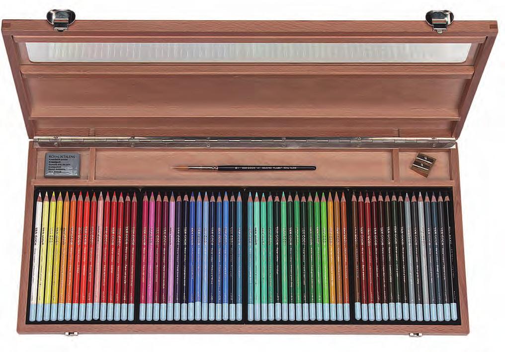 KIST H60 Inhoud: 60 Van Gogh aquarelpotloden (compleet assortiment) Van