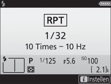 Informatie over de ingebouwde flitser bekijken In de standen P, S, A en M kunt u op de R-knop drukken om flitserinformatie in het informatiescherm te bekijken (0 201) wanneer de ingebouwde flitser