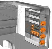 Volume - Volume Wielbasis - Wheelbase Jaar - Year 11,5 m³ 3450 mm 2014 17 Heeft u uw ideale inrichting niet gevonden? Dan wendt u zich aan onze vakmensen voor bedrijfswageninrichtingen.