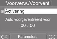 aangenamere temperatuur in het interieur heerst. Druk met aangezet contact op de linker rolknop van het stuurwiel om toegang te krijgen tot het hoofdmenu.