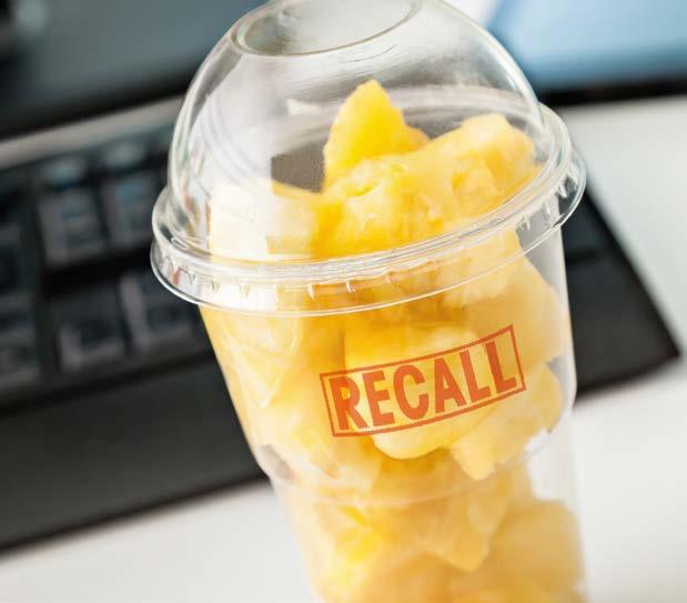 Groente & Fruit Industrieel wegen en en productinspectie 18 News Een product recall kost gemiddeld US $10 miljoen Kunt u zich dat risico veroorloven?