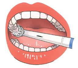 Gaat u voor het eerst elektrisch poetsen? Vraag uw tandarts of mondhygiënist om een poetsinstructie.