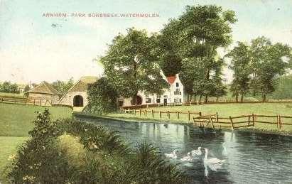 Waterwerken bij Sonsbeek Park Sonsbeek