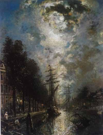 TEKST: PIETER KEUNE MONET EN JONGKIND Een Nederlandse kunstenaar die een grote invloed heeft gehad op de ontwikkeling van onder andere Claude Monet is Johan Barthold Jongkind (1819-1891).