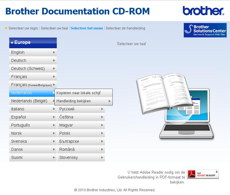 U kunt de instructies als volgt vinden: Softwarehandleiding Scannen ControlCenter Netwerkscannen Procedurehandleidingen voor ScanSoft PaperPort 2SE met OCR (Windows -gebruikers) U kunt de volledige