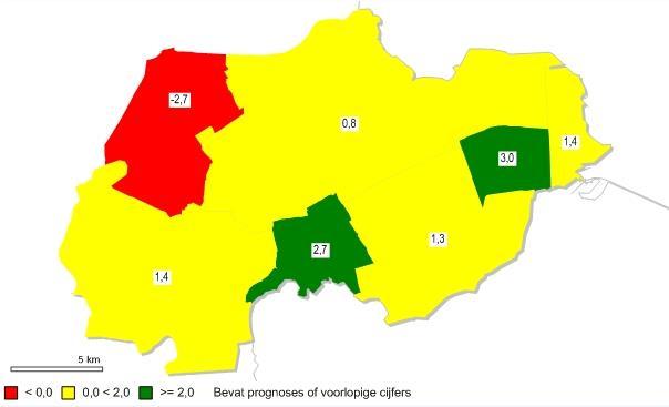 Bevolkingsprognose West-Friesland De bevolkingsprognoses van ABF Primos en het CBS voor de gemeenten van West- Friesland komen redelijk overeen.