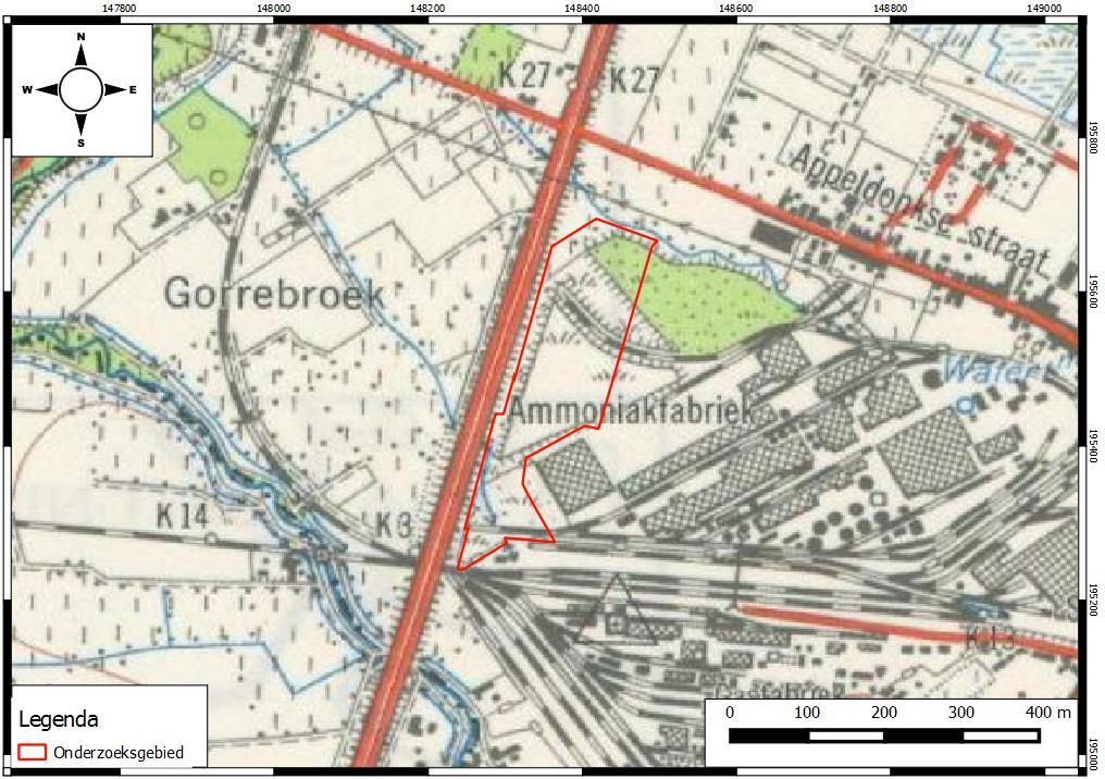 3 BODEMVERONTREINIGING Zoals reeds werd aangehaald is er een vergaande verontreiniging aanwezig over het volledige onderzoeksgebied.