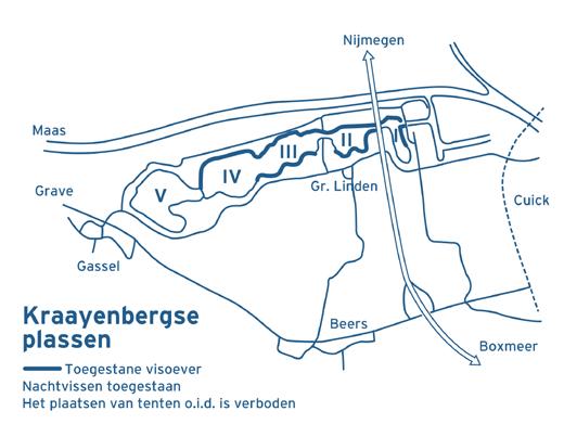 Het viswater Ewijk, van km 888.100 tot aan km 895.500 (m.u.v het kantwater aan de noordzijde van km 890.635 tot km 895.