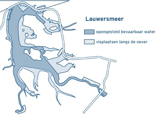 Lauwersmeer Het Lauwersmeer wordt ingebracht door Hengelsportfederatie Groningen Drenthe en Federatie Friesland. Viswater: Het Lauwersmeer Nachtvissen is verboden.