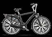 7 Versnellingen Shimano Nexus met rollerbrakes Mintgroen (D) Wit (D) Zwart mat (D) 48-53-57-61 (zwart mat) 65 (H) 53-57-61-65 (zwart mat) 70 DE COMFORTABELE FAMILIEFIETS MAMBO DELUXE Op de