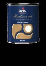 Timbercote transparant bevat een UV-filter, dat een lange levensduur (3 à 4 jaar) waarborgt in ons extreme klimaat.