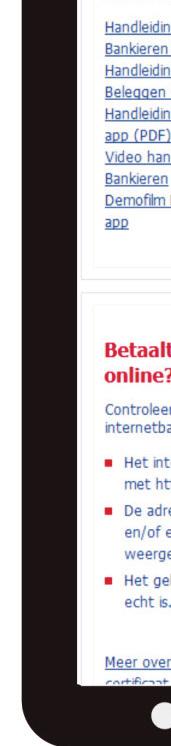 2.2 Inloggen met een digicode Een digicode bestaat uit een gebruikersnaam en wachtwoord. Ga naar regiobank.nl. Klik rechts in uw beeldscherm op de knop Inloggen onder Internet Bankieren.