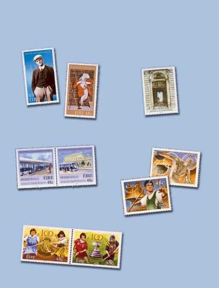 13 I Irish stamps Mooie zegels van AN-post.