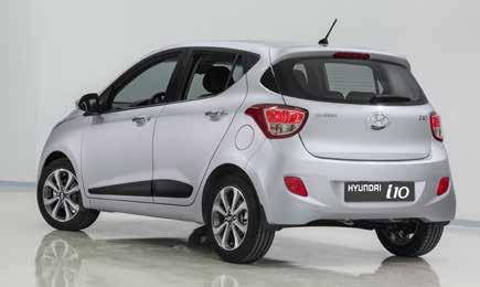 Hyundai i10 - Prijslijst per 1 april 2015 Versnellingen Aandrijving Kentekengewicht (kg) Gecombineerd brandstof verbruik (l/100 km) Energielabel Netto catalogusprijs Bruto catalogusprijs BPM