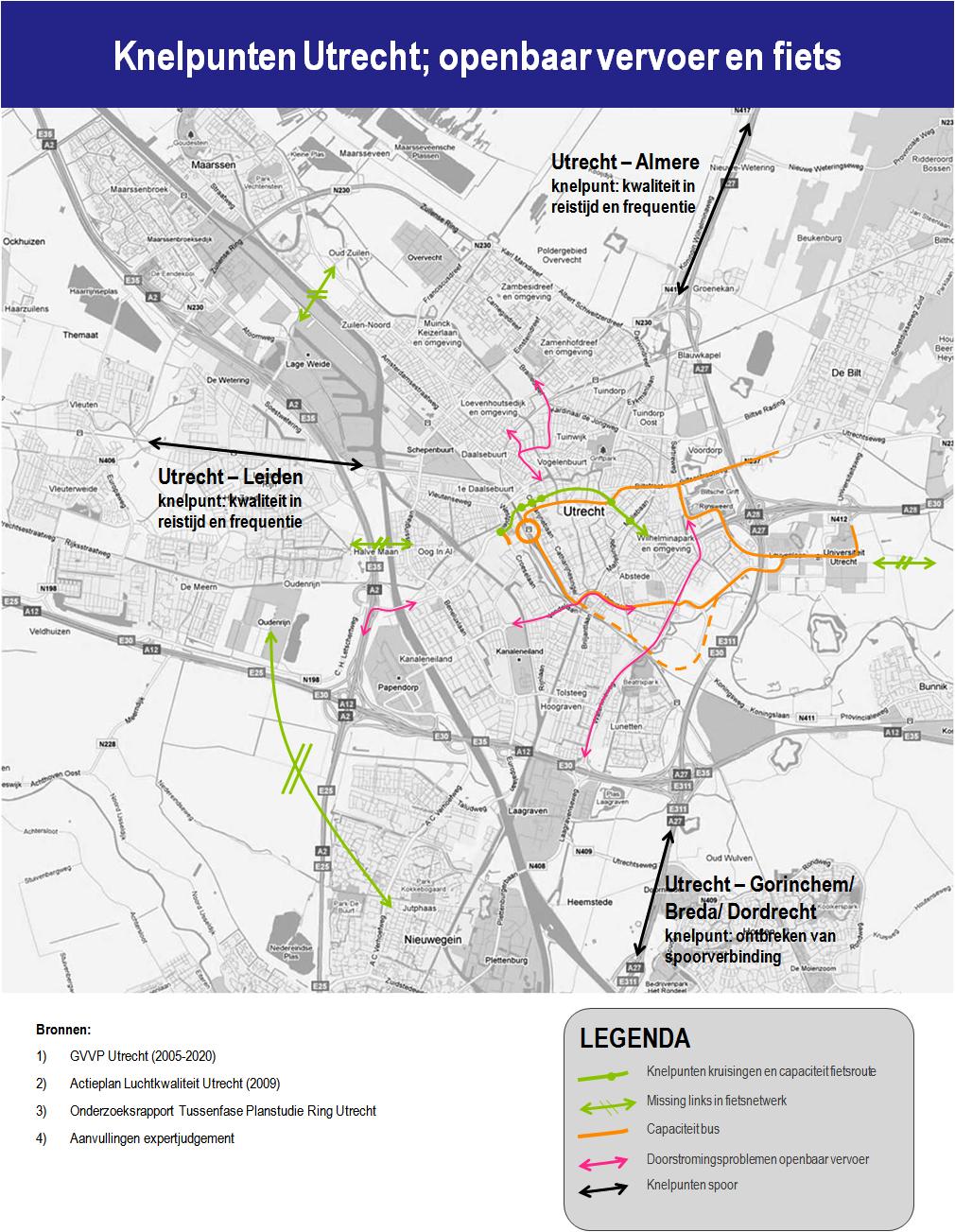 Er wordt momenteel niet voldaan aan de normen voor reistijden, doorstroming en betrouwbaarheid uit de Nota Mobiliteit 9. Bovendien is het systeem kwetsbaar voor calamiteiten.