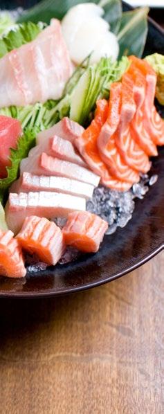 surfmossel 5 stuks 6,70 Sashimi Sake zalm 5 stuks 6,70 Sashimi Maguro tonijn 5 stuks 6,90 Sashimi Hirame griet 5 stuks 7,10
