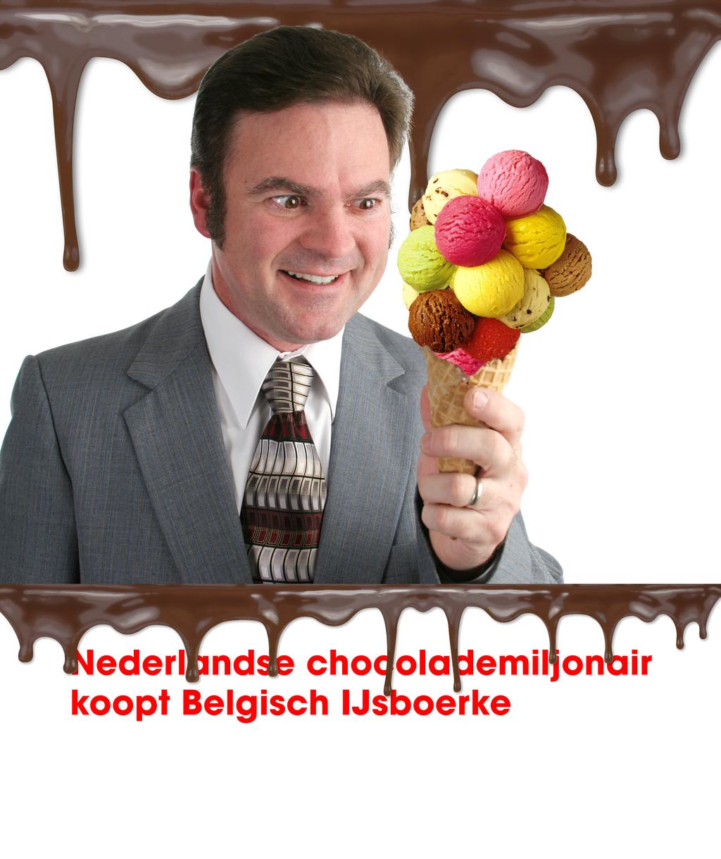 opmerkelijkeovername De Nederlandse Fons Walder, eigenaar van chocoladeproducent Baronie, koopt de Belgische ijsfabrikant Glacio. Hiermee zet de chocolademaker de eerste stap in de roomijssector.