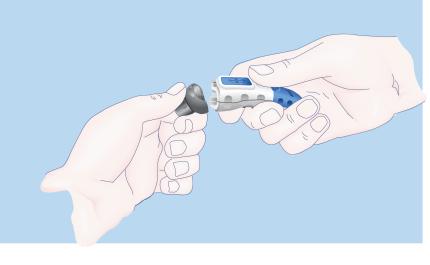 CONTOUR TScontrolevloeistoffen worden afzonderlijk verkocht. Het MICROLET 2-prikapparaat is bedoeld voor zelftesten door één patiënt.