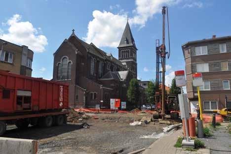WEGENWERKEN 11 Wij werken aan > Werken Ruisbroek - fase 2A Rotonde Kerkplein Doorgaand