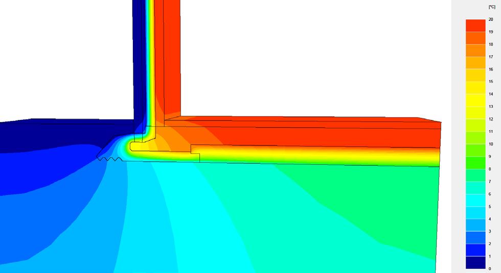 7 Bouwfysica Thermische isolatie Het grote voordeel van de Hectar funderingsvloer is het ontbreken van een lineaire koudebrug.