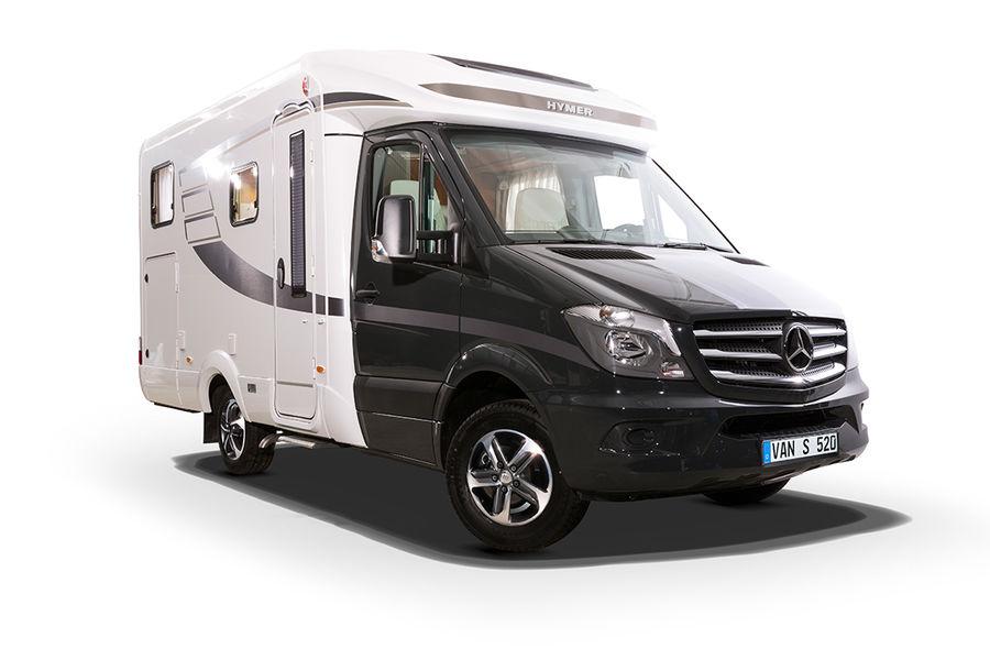 Buitenaanzicht HYMER Van S 520 sportieve