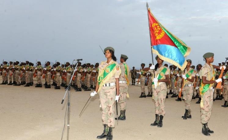 Eritrea Taal = Tigrinya (officieel),tigre, Saho, Bilen, Hidarb, Afar, Naar, Kunama, Rashayda en Arabisch Religie = Christendom, Islam In 1991 onafhankelijk van Ethiopië Geen oorlog/geen vrede tussen