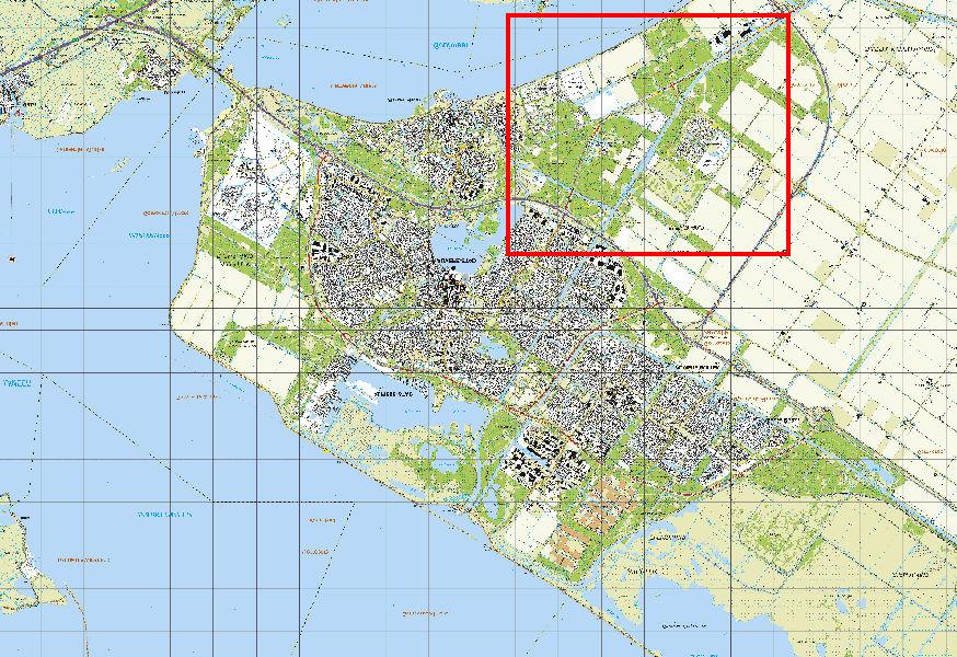 Quick Scan Tennet Almere Tracé 150 kv leiding en onderzoekscontouren 9 Legenda 10 Kabeltracé inclusief 15 m buffer 7 6 Onderzoekscontouren 1. WBO Lange Wetering, 1999 2 t/m 5.