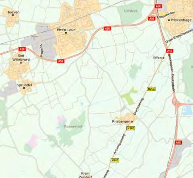 Kadastrale bekendheid Gemeente Sectie Nummer Grootte Etten-Leur Q 2129 ca. 2500 m² (ged.) Optioneel te koop voor 8,50 /m²: Etten-Leur Q 2129 ca. 9207 m² (ged.